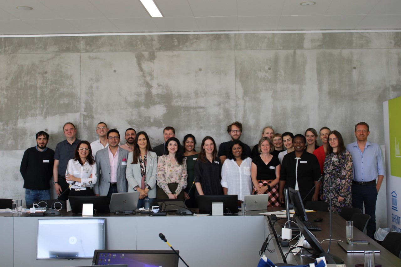 The attendees of the workshop on sustainable co-creation and co-production of public services in Ghent